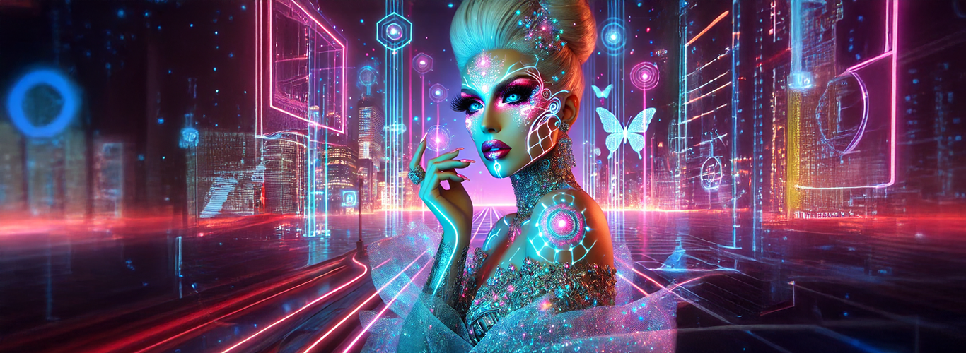 Digital Drag art